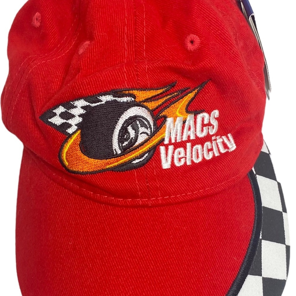 NEW With Tags Fersten Worldwide MACS Velocity Men’s Red Baseball Hat Cap